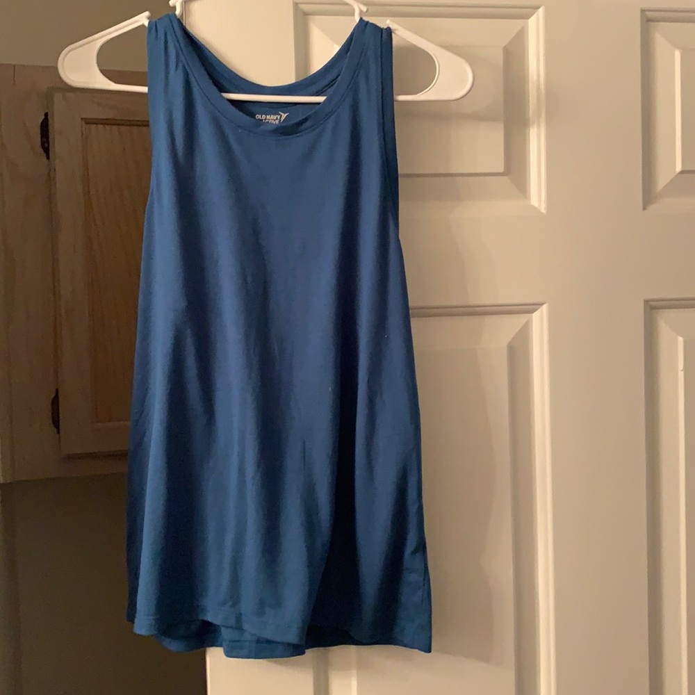 Old navy scrunched racer back